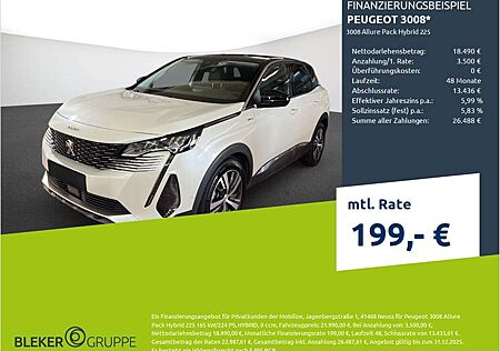 Peugeot 3008 gebraucht kaufen Peugeot 3008 Allure Pack Hybrid 225