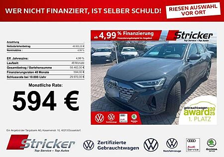 Audi Q8 e-tron advanced 55 594,-ohne Anzahlung Matrix Kamera