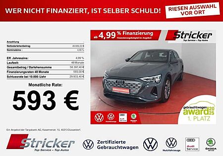 Audi Q8 e-tron advanced 55 593,-ohne Anzahlung Matrix Kamera
