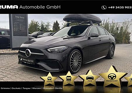 Mercedes-Benz C 300 d AMG+AHK+Dachbox+Distr+Burmest+HeadUp+19"