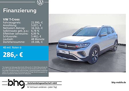 VW T-Cross Volkswagen Style 1.0 TSI DSG *DIG.COCKPIT*FRONT-ASS