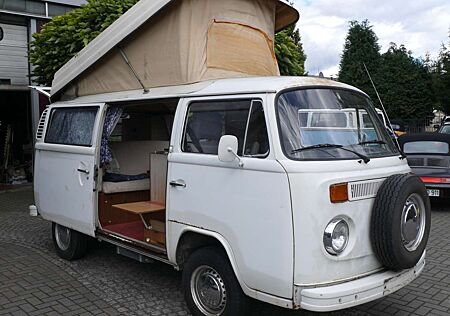 VW T2 Volkswagen Camper mit Aufstelldach und H Zulassung