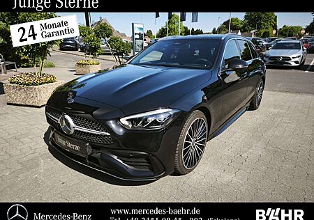 Mercedes-Benz C 220 d 4M T AMG/LED/AHK/Distronic/360°/LMR-19"