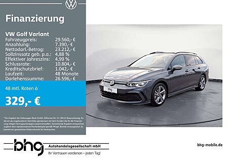 VW Golf Variant Volkswagen 1.5 TSI OPF R-Line AHK LEDplus AppC