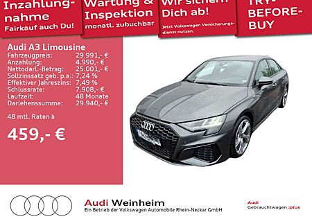 Audi A3 30 TDI Black-Paket S-Line LED Navi