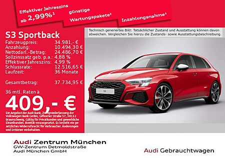 Audi S3 TFSI S tronic B&O/Matrix/Navi/Kamer