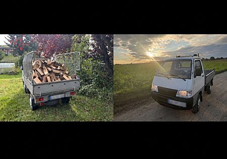 Piaggio Porter Kipper 4x4 mit Sperre