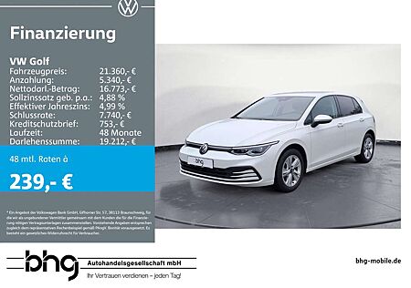 VW Golf Volkswagen 1.5 eTSI OPF DSG Life