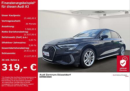 Audi A3 Sportback S line 40 TFSI e PANO KAMERA MMI LED