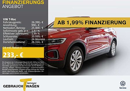 VW T-Roc Volkswagen Cabrio 1.0 TSI STYLE NAVI LED+ KAMERA VIRT
