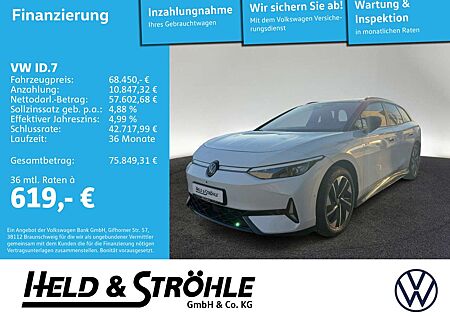 VW ID.7 Volkswagen Tourer GTX 4M AHK PANO WÄPU HuD MATRIX NAVI