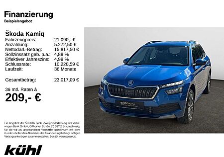 Skoda Kamiq 1.0 TSI Tour PDC