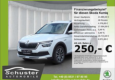 Skoda Kamiq SCOUTLINE 1.5TSI*Voll-LED digCockp R-Kam