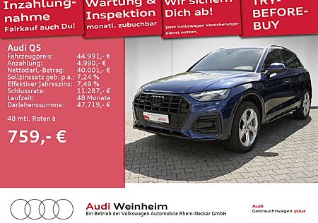 Audi Q5 50 TDI quattro Black-Paket-Plus LED Navi uvm