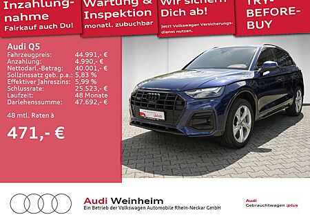 Audi Q5 50 TDI quattro Black-Paket-Plus LED Navi uvm
