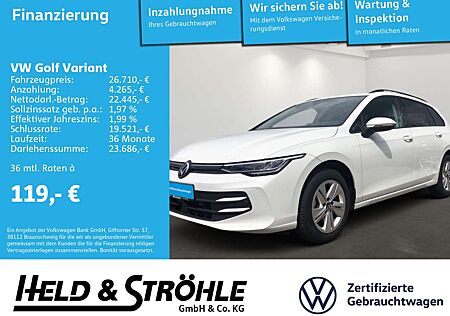 VW Golf Variant Volkswagen Life 1.5 eTSI DSG FACELIFT LED NAV