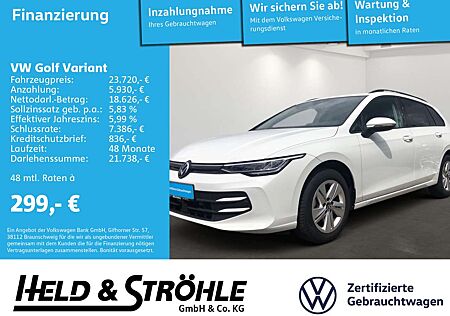 VW Golf Variant Volkswagen Life 1.5 eTSI DSG FACELIFT LED NAV