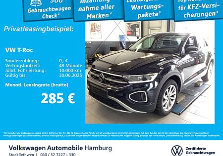 VW T-Roc Volkswagen 1.5 TSI Style DSG AHK Navi ACC CarPlay LED