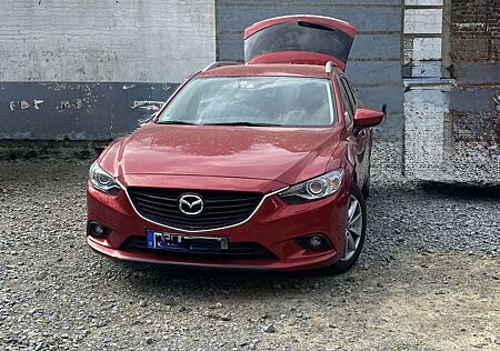 Mazda 6 gebraucht kaufen Mazda 6 Kombi SKYACTIV-D 175 Drive i-ELOOP AWD Sports-Line