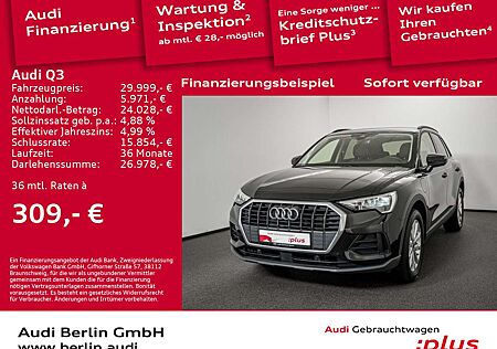 Audi Q3 45 TFSI e S tr. LED RFK VIRTUAL SONOS