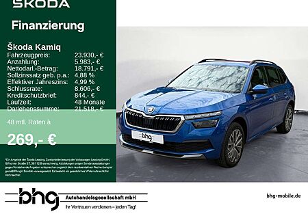 Skoda Kamiq CLEVER 1.5 TSI ACT DSG Navi Kamera