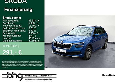 Skoda Kamiq CLEVER 1.5 TSI ACT DSG Navi Kamera