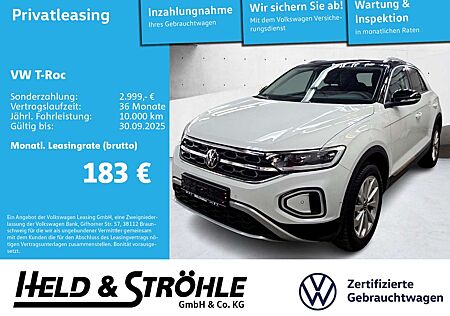 VW T-Roc Volkswagen Style 1.5 TSI DSG ACC AHK LED NAVI PDC SHZ