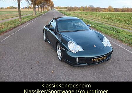 Porsche 996 Carrera 4S Cabriolet lagogrün 117tkm