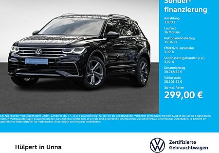 VW Tiguan Volkswagen 1.5 R-LINE LEDER PANO AHK CAM ACC LM19