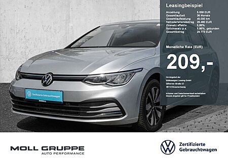 VW Golf Volkswagen 1.0 eTSI DSG Life MOVE NAVI ACC PDC DYNLI