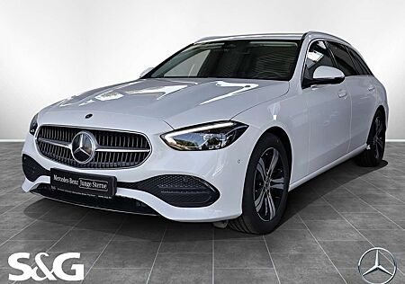 Mercedes-Benz C 200 d T AHK+TOTWINKEL+KEYLESS+CARPLAY+LED+17"