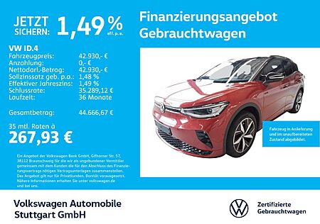 VW ID.4 Volkswagen GTX Navi Pano Kamera Stdhzg LED ACC SHZ
