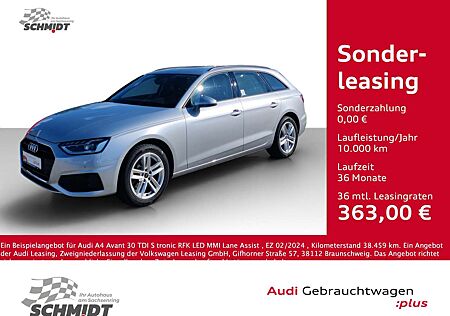 Audi A4 Avant 30 TDI S tronic RFK LED MMI Lane Assist