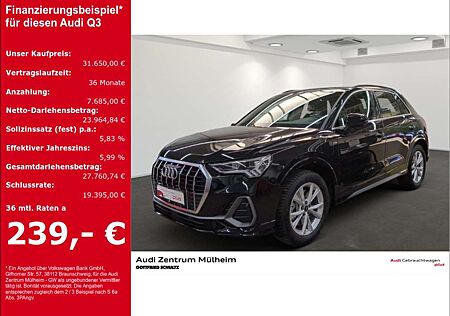 Audi Q3 45 TFSI e S line Navi LED virtual APS Plus