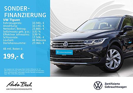 VW Tiguan Volkswagen 2.0 TDI DSG Elegance, LED-Matrix, Navi, R