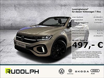 Volkswagen T-Roc Cabriolet R-Line 1.5 TSI DSG LED BT ACC AHK Navi