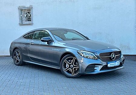 Mercedes-Benz C 200 Coupe AMG Line NightPaket-Kamera-LED-Totw.