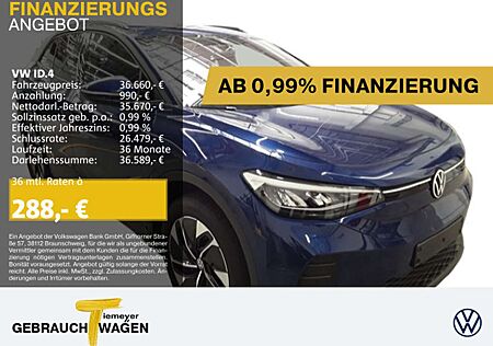VW ID.4 Volkswagen PRO WÄRMEPUMPE KAMERA NAVI SITZHZ LM19 AHK