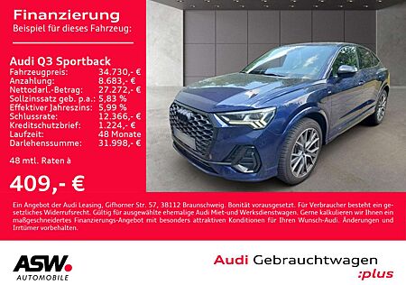 Audi Q3 S line 45TFSI e Navi Matrix RFK VC