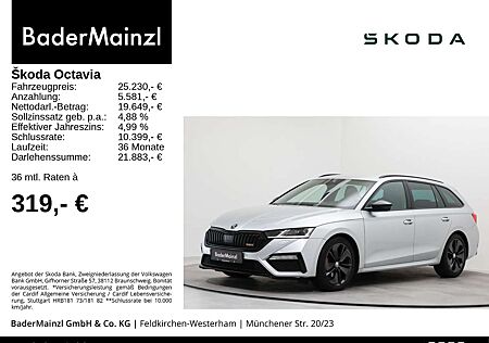 Skoda Octavia Combi RS 2.0 TDI DSG Navi HUD Matrix ACC
