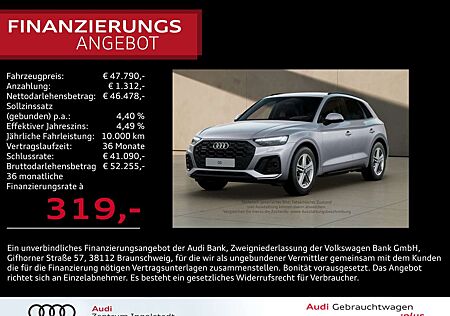 Audi Q5 45 TFSI qu S line MATRIX AHK ACC virtual Kam.