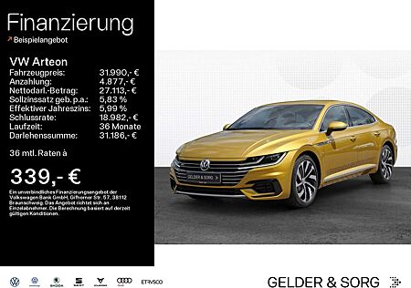 VW Arteon Volkswagen R-Line 2.0 TDI DSG 4M|ACC|APP|AHK|RFK|DAB