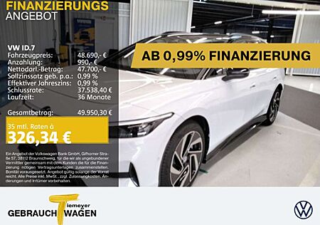 VW ID.7 Volkswagen Tourer PRO UPE73 LM20 PANO AHK 360 IQ.LIGHT