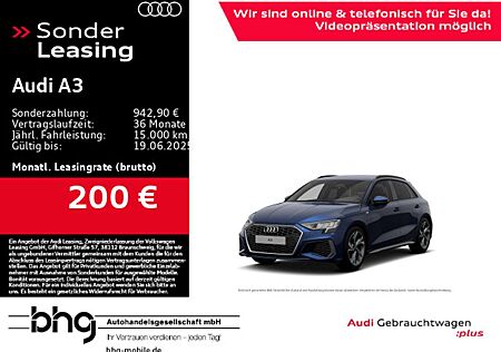 Audi A3 30 TFSI Sportback S tronic S line