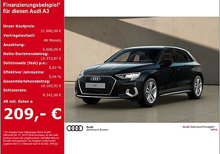 Audi A3 Sportback Advanced 30 TFSI S-TRONIC LED PLUS SHZ