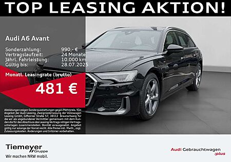 Audi A6 40 TDI Q S LINE PANO MATRIX ALCANATARA