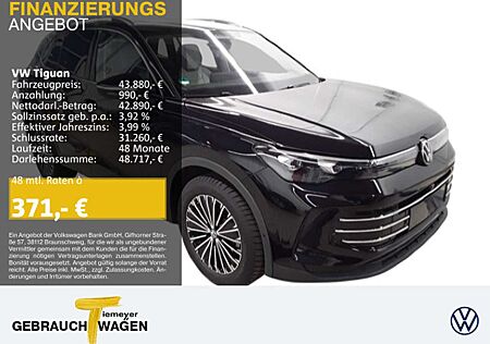 VW Tiguan Volkswagen 2.0 TDI DSG ELEGANCE PANO LEDER ST.HEIZ H