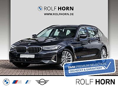 BMW 520 d Touring Luxury Line Navi AHK Leder Standhzg