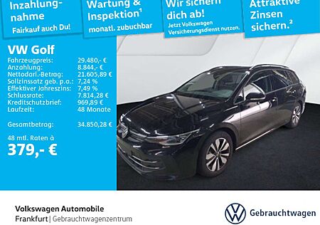 VW Golf Variant Volkswagen Golf VIII 2.0 TDI Goal Navi AHK Spurwechselassis