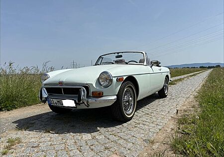 MG MGB Cabrio-Chrom-H-Historie